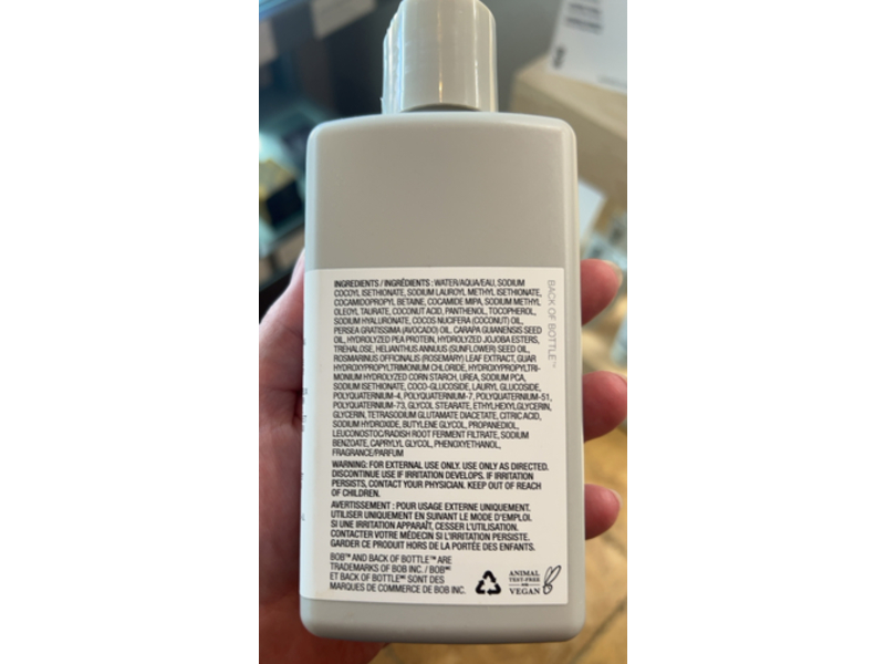 Bob Free Rein Shampoo, Rosemary Leaf Extracts+Jojoba Esters & Coconut Oil, 8.4 fl oz/250 mL