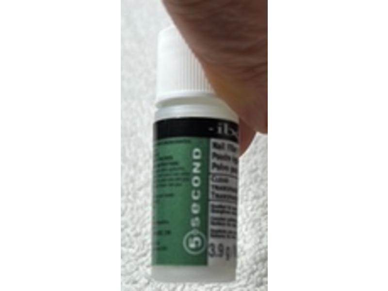IBD 5 Second Nail Filler Powder, Clear, 0.14 oz/3.9 g