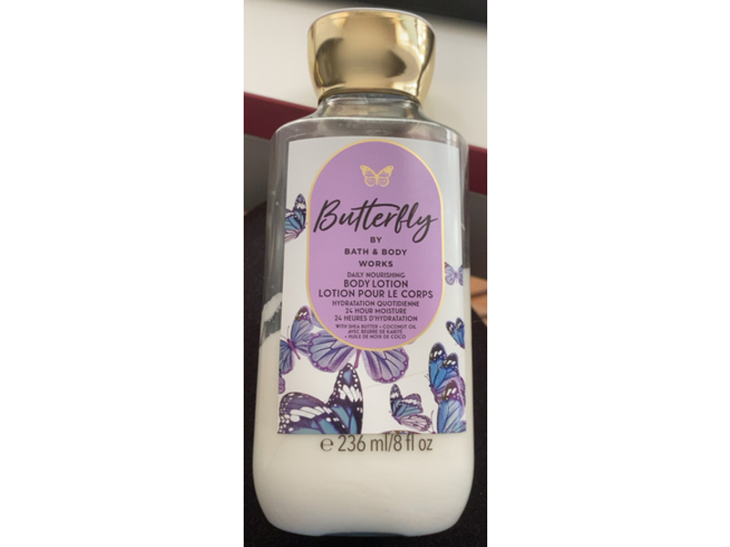 Bath & Body Works Daily Nourishing Body Lotion, Butterfly, 8 fl oz/236 mL