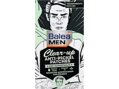 Balea Men Clear-Up Anti-Pickel Patches, 36 Count