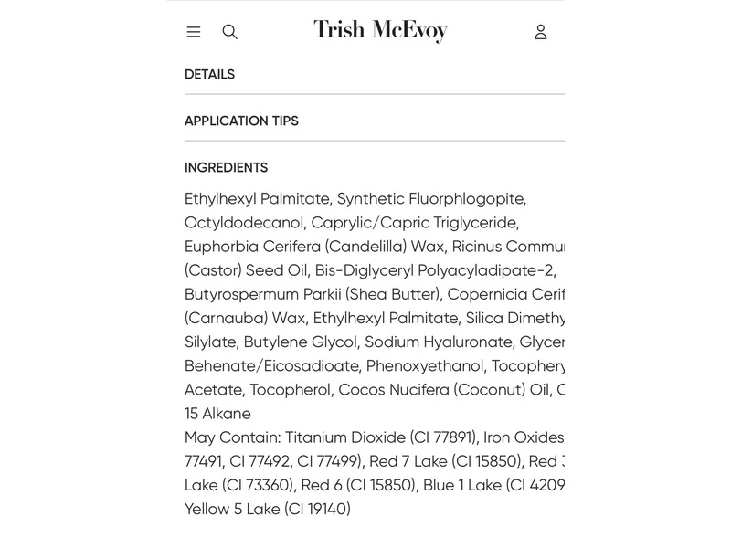 Trish McEvoy Easy Lip Color, Perfect Pink, 0.12 oz/3.5 g