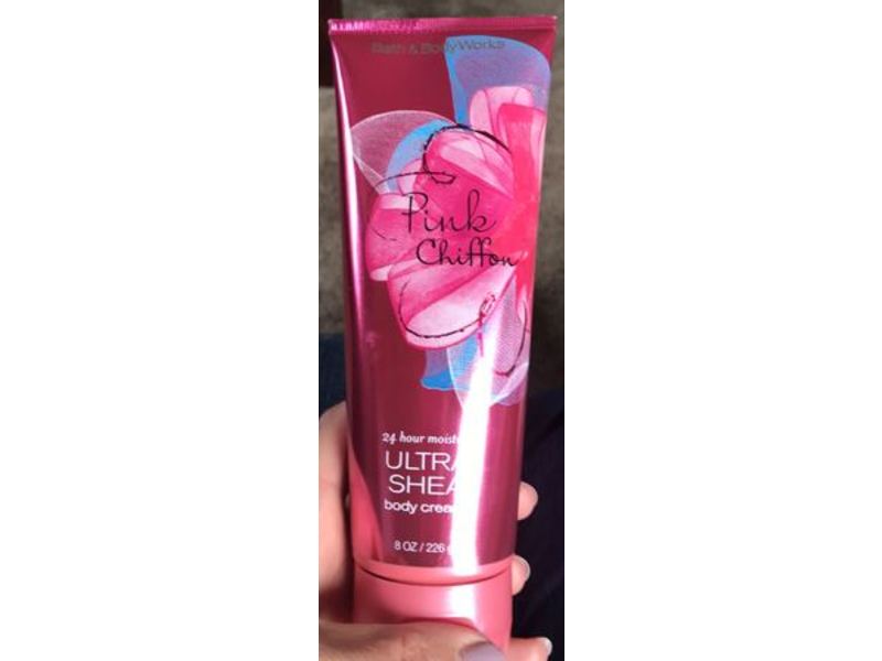 Bath & Body Works Ultra Shea Body Cream, Pink Chiffon, 8 oz/226 g