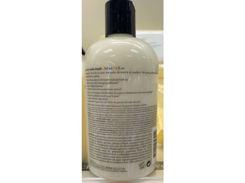 Philosophy Purity One-Step Facial Cleanser, 12 fl oz/360 mL