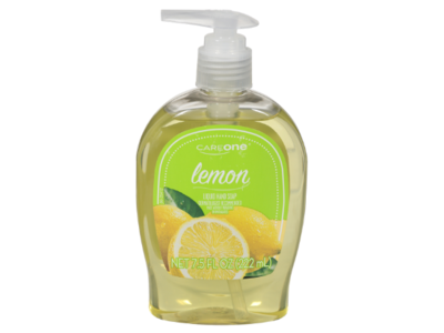 CareOne Liquid Hand Soap, Lemon, 7.5 fl oz/222 mL