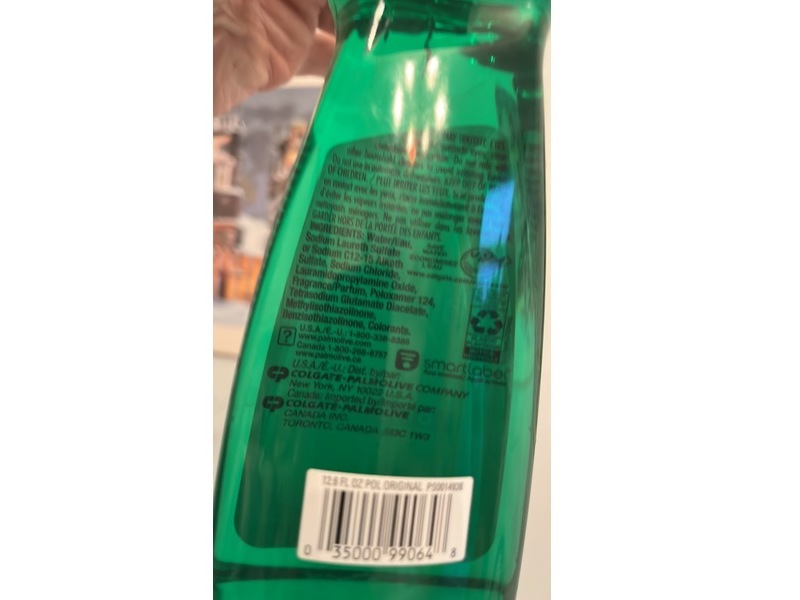 Palmolive Dish Liquid, Original, 12.6 fl oz/372 mL