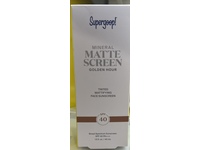 Supergoop! Mattescreen Mineral Tinted Mattifying Face Sunscreen SPF 40 PA+++, Golden Hour, 1.5 fl oz/45 mL - thumbnail 2