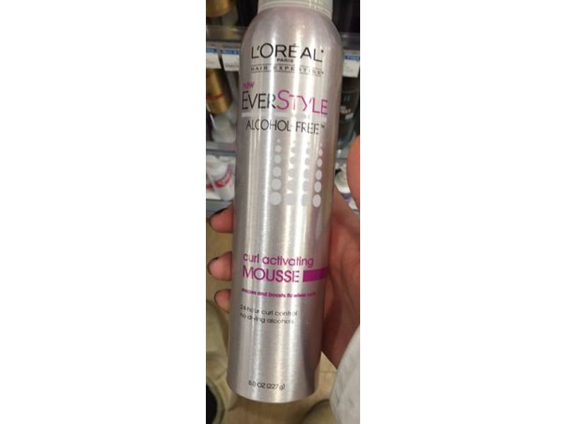 L'Oreal Paris Evert Style Curl Activating Mousse, 8 oz/227 g