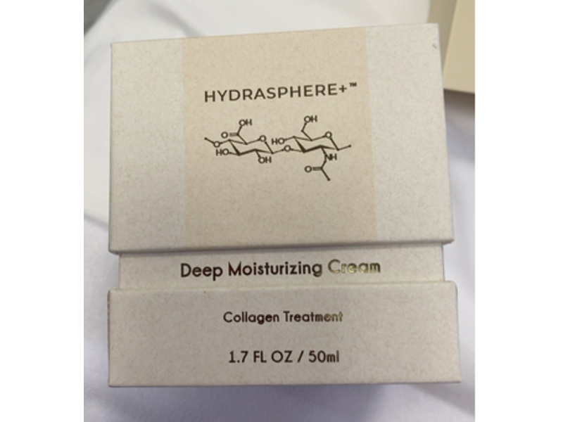 Hydrasphere+ Deep Moisturizing Cream, Collagen, 1.7 fl oz/50 mL