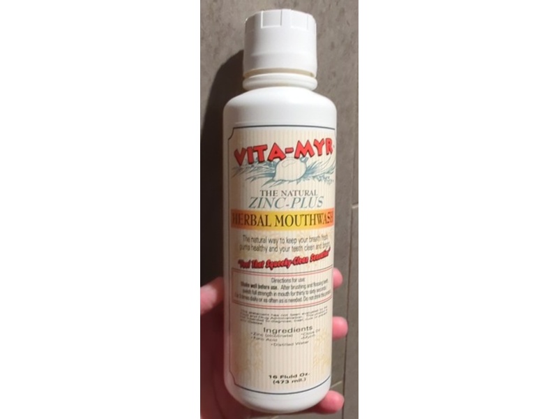 Vita-Myr Herbal Mouthwash, 16 fl oz/473 mL, Pack Of 2