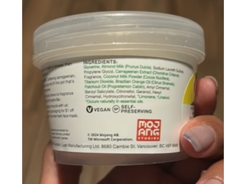 Lush Milk Bucket Shower Jelly, 3.5 oz/100 g