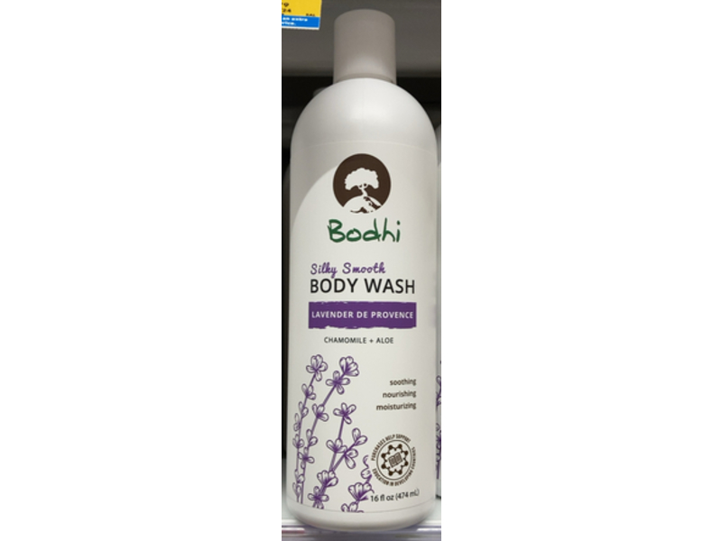 Bodhi Lavender De Provence Body Wash, Chamomile + Aloe, 16 fl oz/474 mL