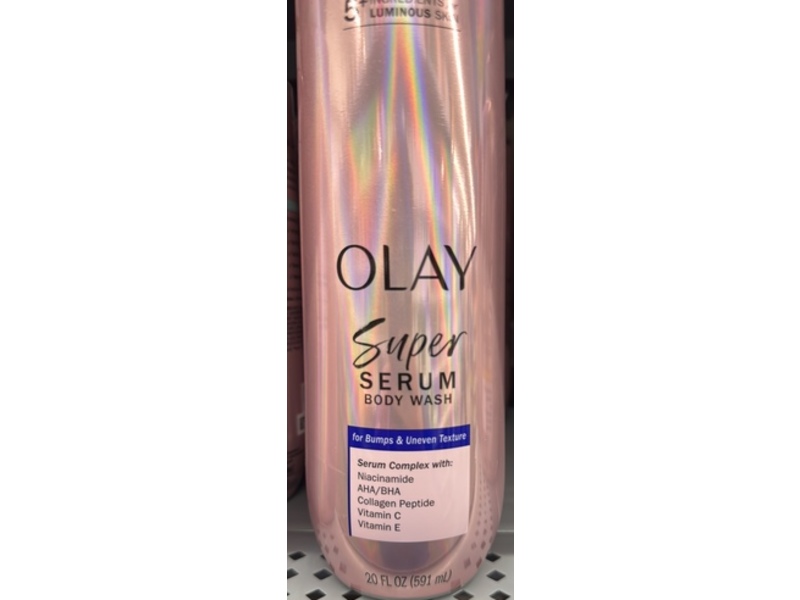 Olay Super Serum Body Wash, Rough & Bumpy, 20 fl oz/592 mL