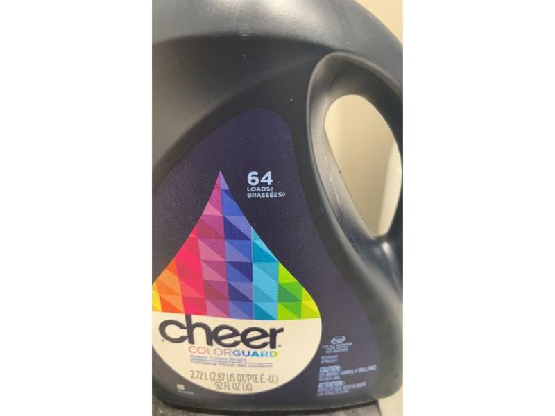 Cheer Color Guard Liquid Laundry Detergent, 64 loads, 92 fl oz/2.72 L