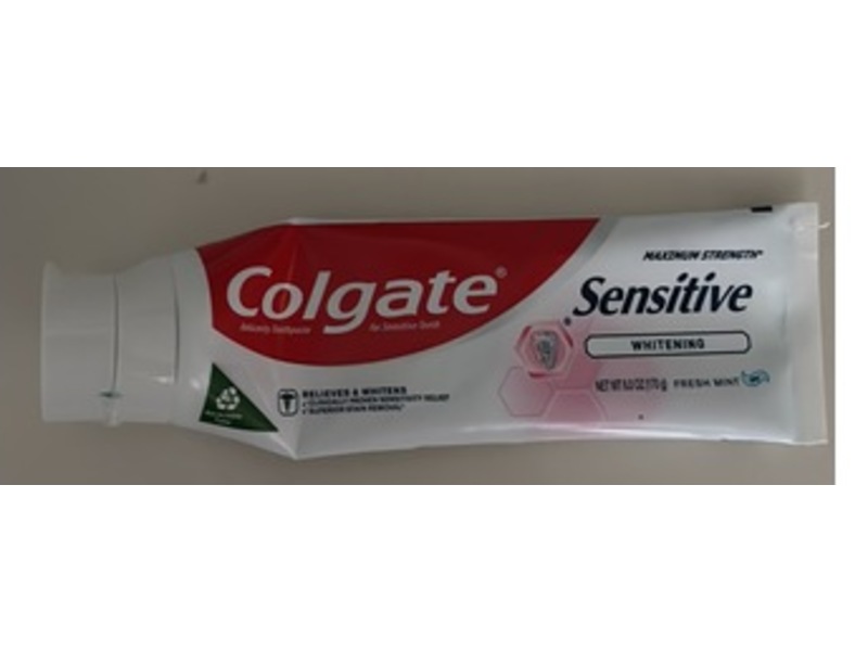 Colgate Maximum Strength Whitening Toothpaste, 6 oz/170 g, Pack Of 10