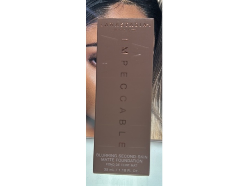 Anastasia Beverly Hills Impeccable Blurring Second Skin Matte Foundation, 7.5 N, 1 fl oz/30 mL