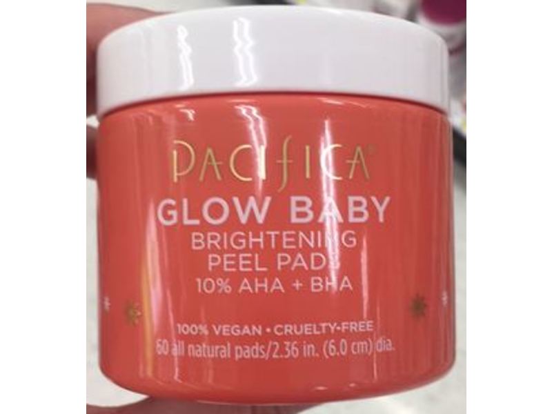 Pacifica Glow Baby Brightening Peel Pads, 60 Count