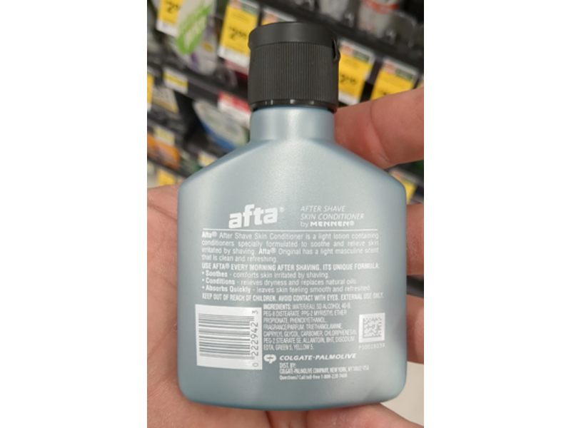 Afta By Mennen After Shave Skin Conditioner, Original, 3 fl oz/8837 mL