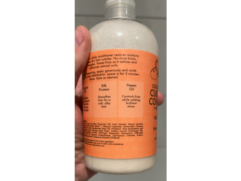 Shea Moisture Curl & Shine Conditioner, Coconut & Hibiscus, 379 mL