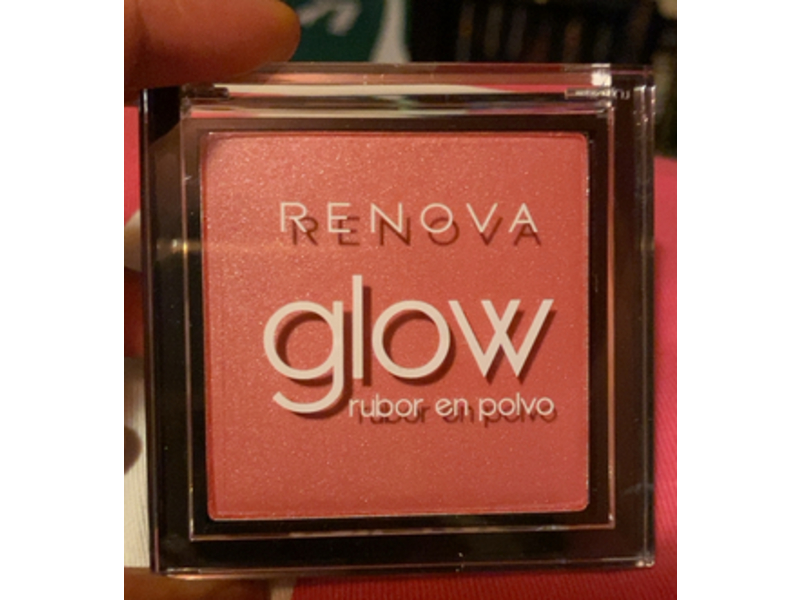 Renova Glow Rubor En Polvo, Fucsia, 10 g