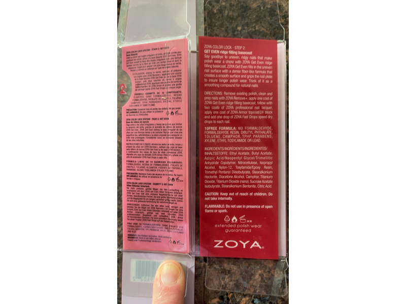 Zoya Get Even Ridge Filling Basecoat, 0.5 fl oz/15 mL