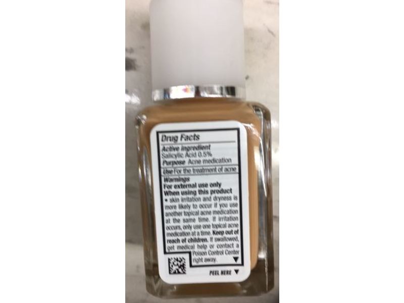 Neutrogena SkinClearing Oil Free Liquid Makeup, 85 Honey, 1 fl oz/30 mL