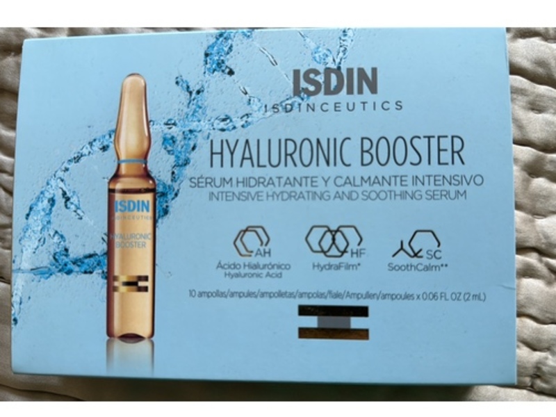 Isdin Isdinceutics Hyaluronic Booster Serum, 0.067 fl oz/2 mL, 10 Count