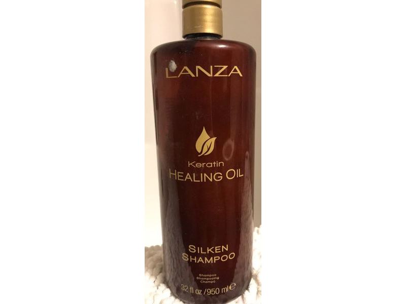 L'anza Keratin Healing Oil Silken Shampoo, 32 fl oz/950 mL