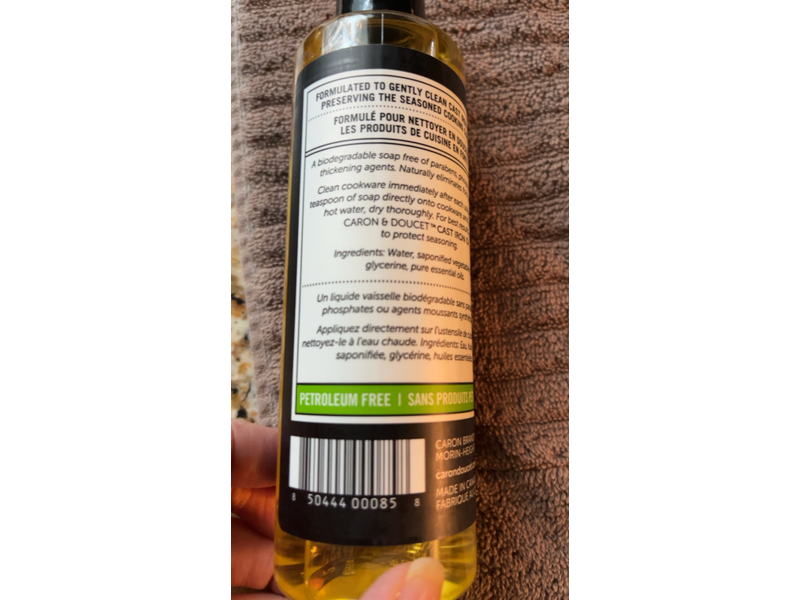 Caron & Doucet Cast Iron Cleaning Soap (8 oz)