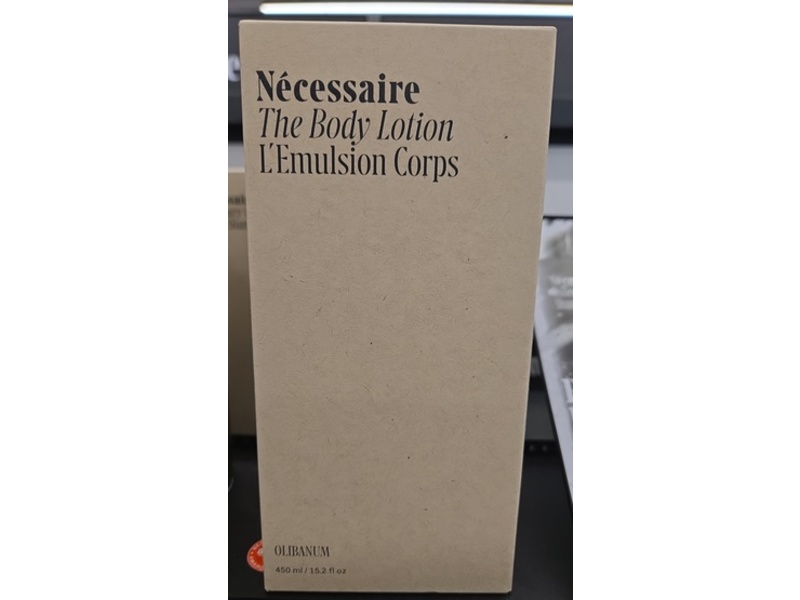 Necessaire The Body Lotion, 15.2 fl oz/450 mL