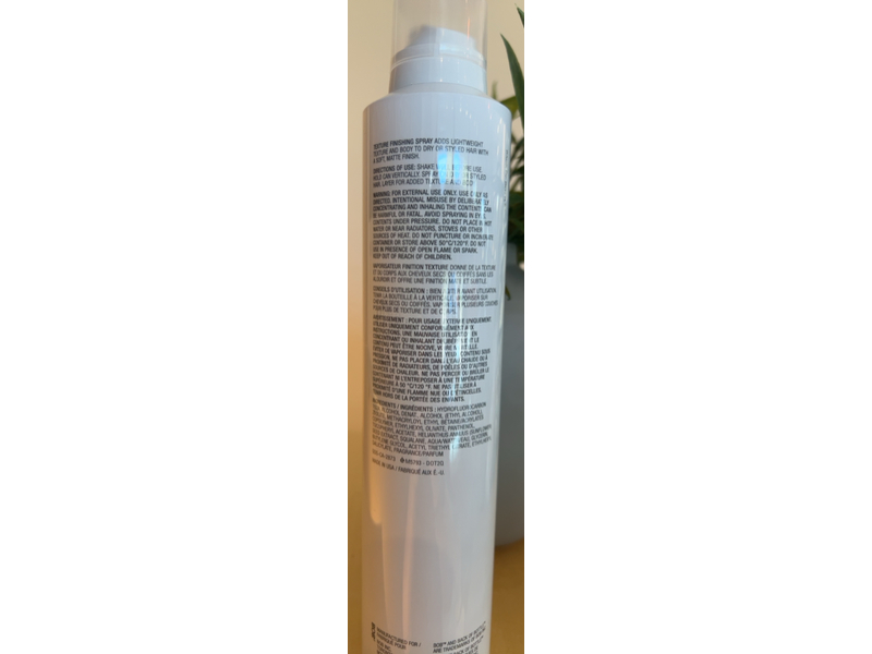 Bob Grip & Grace Texture Finishing Spray, Provitamin B5 + Sunflower Seed Extract, 7.9 oz/258 mL