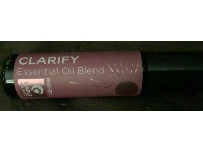 Maple Holistics Clarify Essential Oil Blend Roll-On, 0.33 fl oz/10 mL
