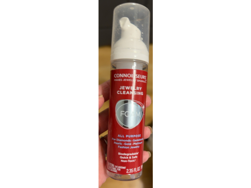 Connoisseurs All Purpose Jewelry Cleansing Foam, 2.35 fl oz/70 mL