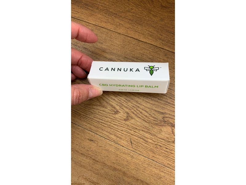 Cannuka CBD Hydrating Lip Balm, 0.15 oz