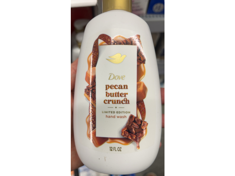 Dove Holiday Treats Hand Wash, Pecan Butter Crunch, 12 fl oz/355 mL