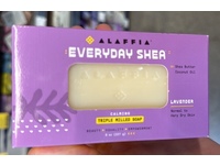 Alaffia Everyday Shea Triple Milled Soap, Lavender, 8 oz/227 g, Pack Of 2 - thumbnail 2