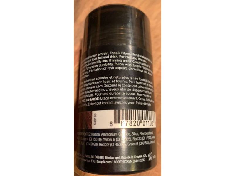 Toppik Hair Building Fibers, Medium Brown, 0.42 oz/12 g