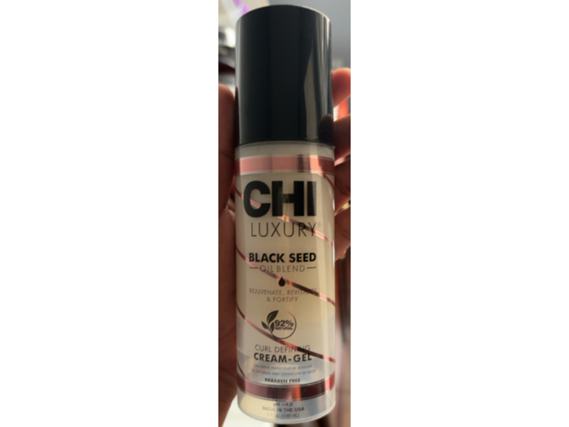 Chi Luxury Curl Defining Cream Gel, Black Seed, 5 fl oz/148 mL