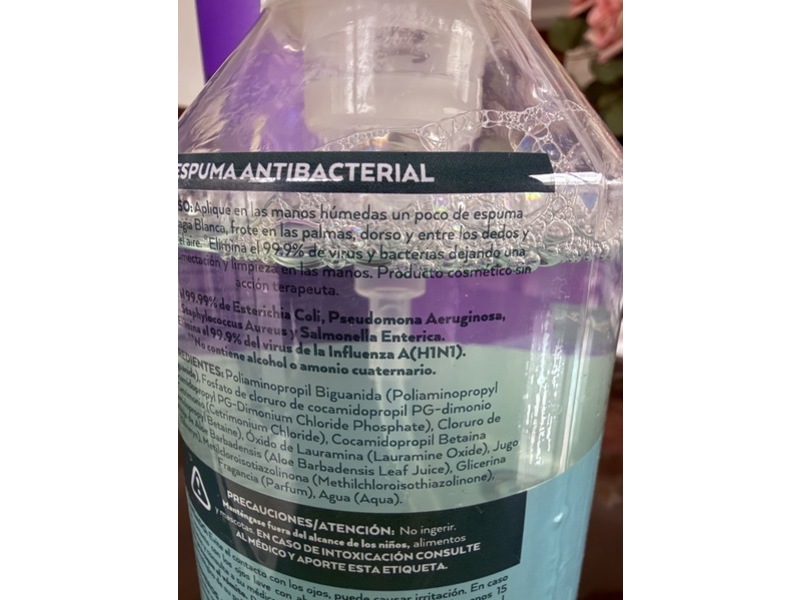 White Magic Antibacterial Foam, Green Apple And Tea, 500 mL