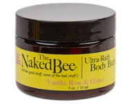 The Naked Bee Ultra-Rich Body Butter, Vanilla, Rose & Honey, 3oz/15 mL - Image 2
