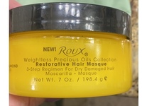 Roux Weightless Precious Oils Collection Restorative Hair Masque, Olive, Sweet Almond, Sunflower, 7 oz/198.4 g - thumbnail 2