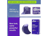 Ethique Tone It Down Brightening Purple Shampoo Bar, 3.88 oz/110 g - thumbnail 3