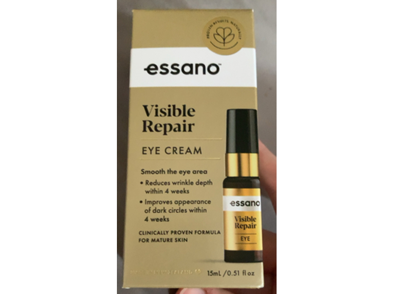 Essano Visible Repair Eye Cream, 0.51 fl oz/15 mL