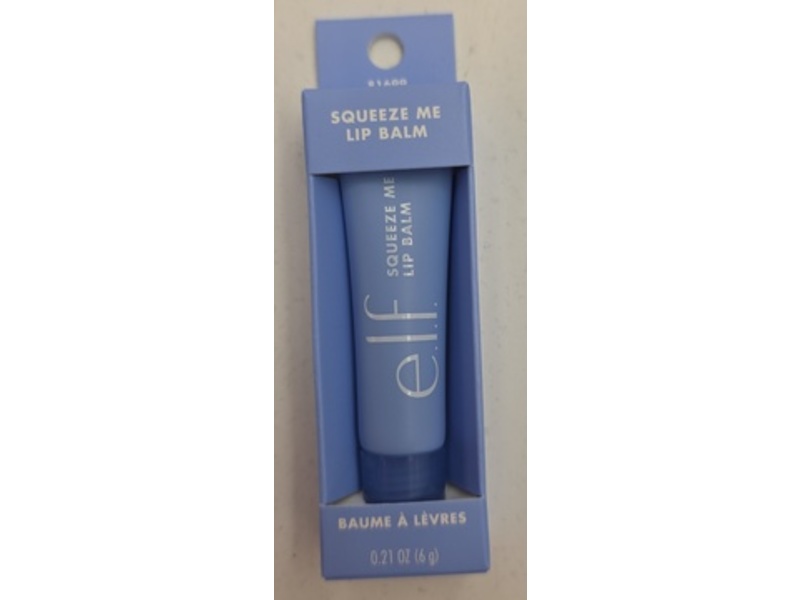 e.l.f. Squeeze Me Lip Balm, Blueberry, 0.21 oz/6 g