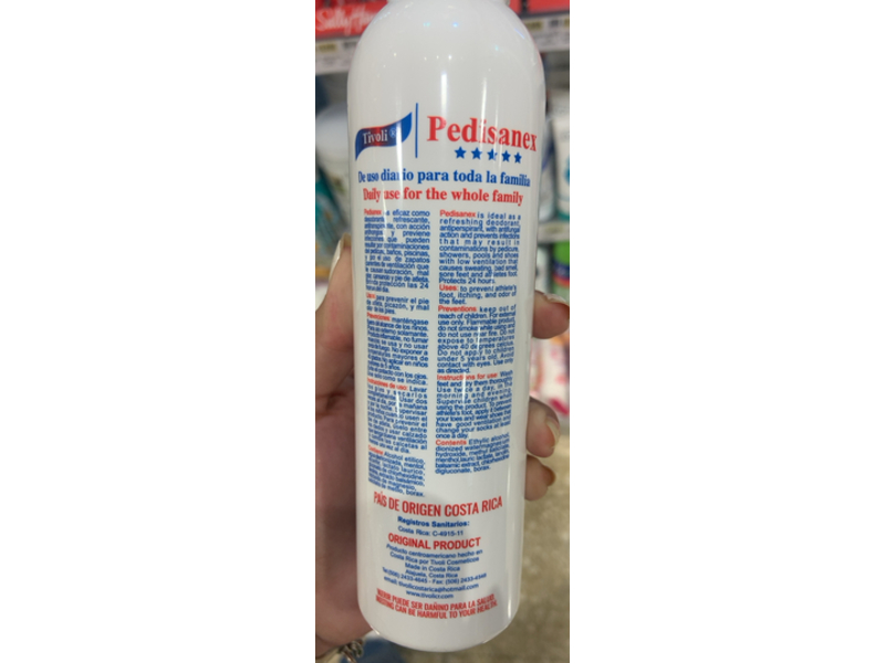 Tivoli Pedisanex Foot Deodorant, 230 mL