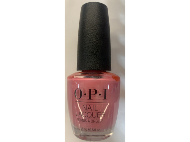OPI Nail Lacquer, Rosy Future, 0.5 fl oz/15 mL
