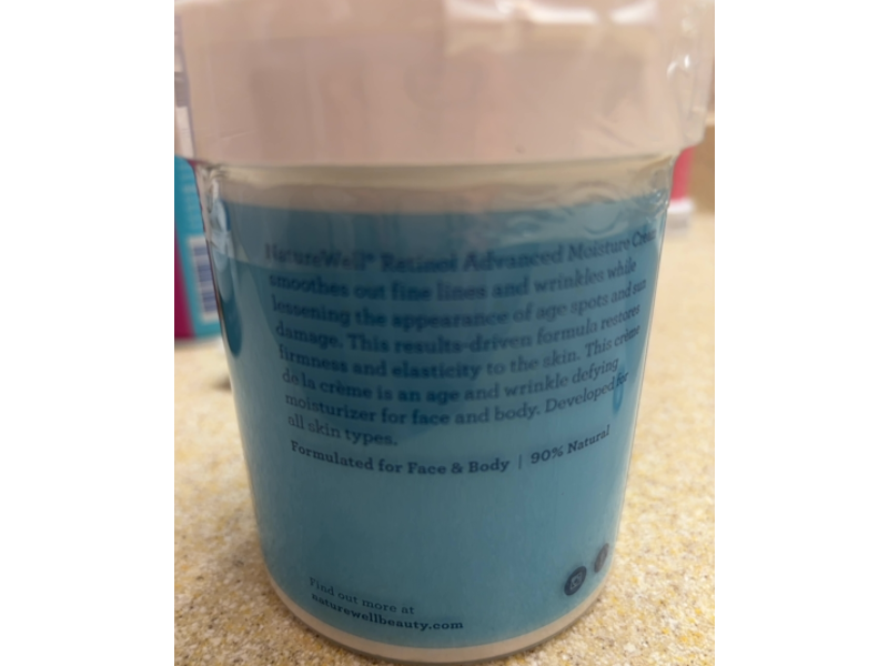 Nature Well Clinical Retinol Advanced Moisture Cream, 16 oz/454 g