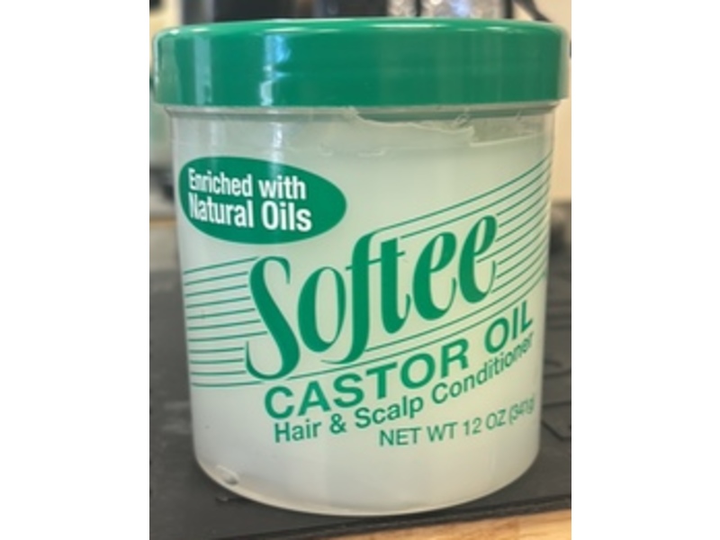Softee Castor Oil Hair & Scalp Conditioner, 12 oz/341 g