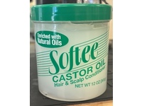Softee Castor Oil Hair & Scalp Conditioner, 12 oz/341 g - Image 3