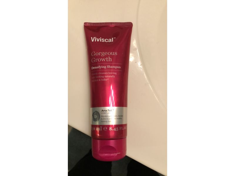 Viviscal Gorgeous Growth Densifying Shampoo, Ana:Tel Complex, 8.45 fl oz/250 mL