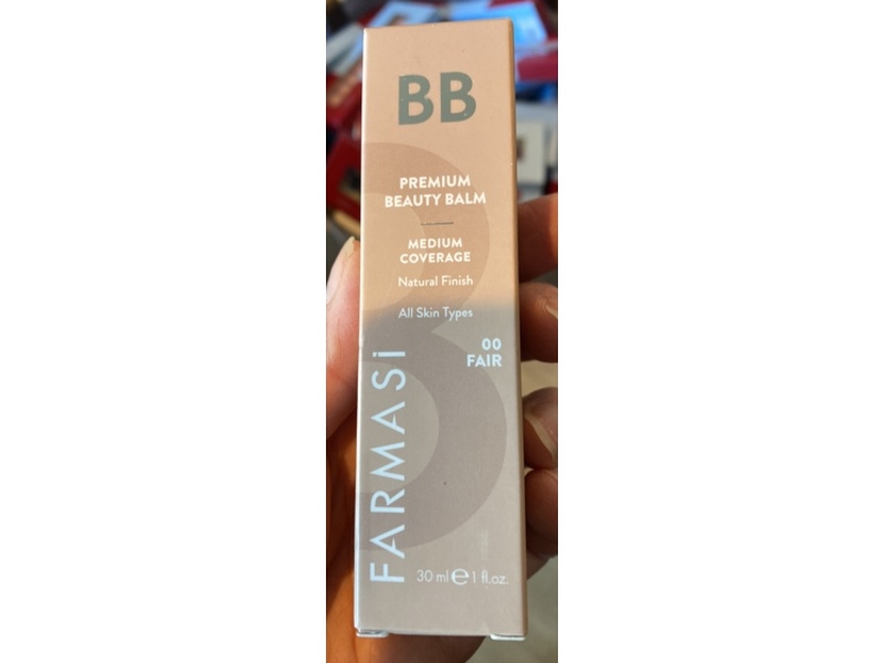 Farmasi BB Premium Beauty Balm, 00 Fair, 1 fl oz/30 mL